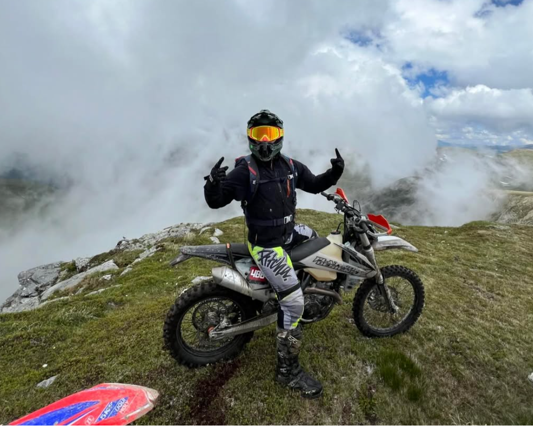 Jezdec na motorce